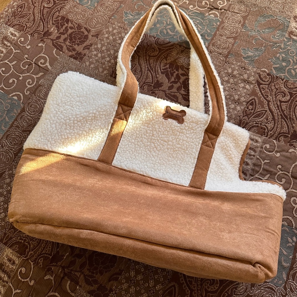 Koolaburra by UGG Brown and Cream Pet Carrier